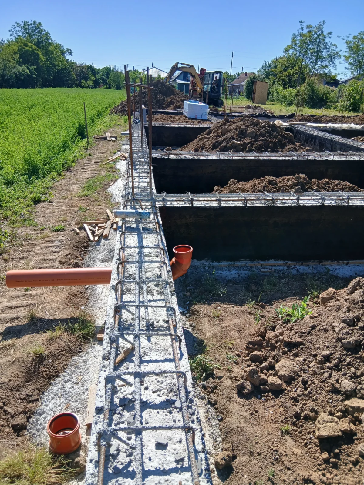 Teava de 110 in elevatie