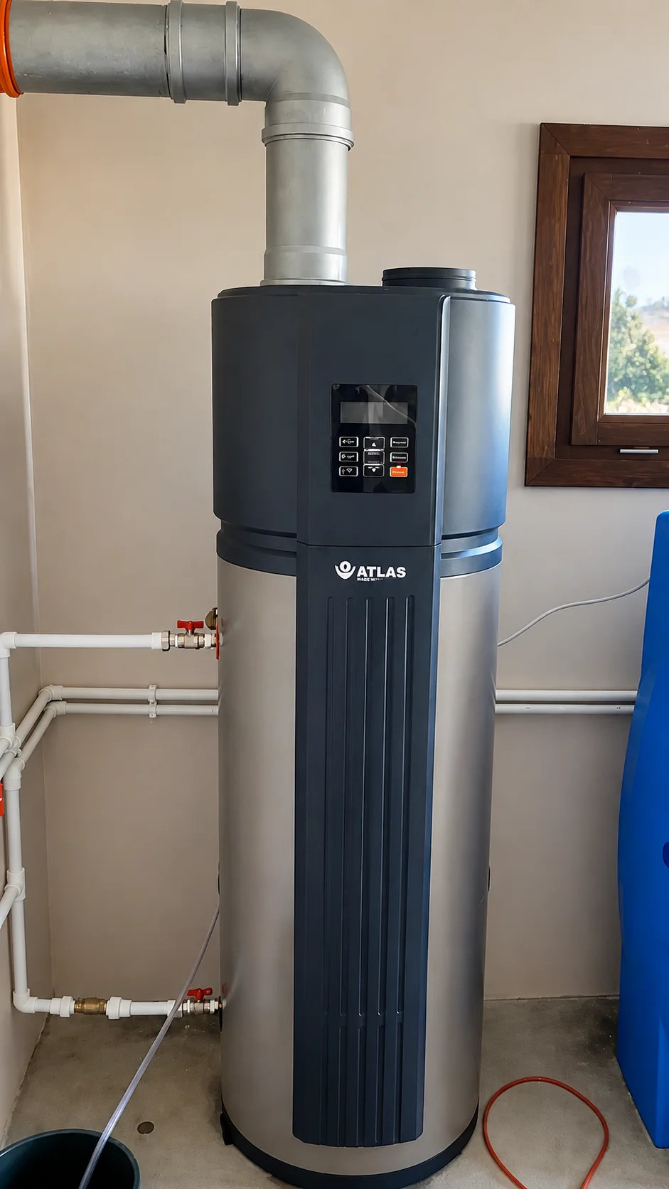 Boiler cu pompă de căldură Atlas ATPC (modelul vechi)