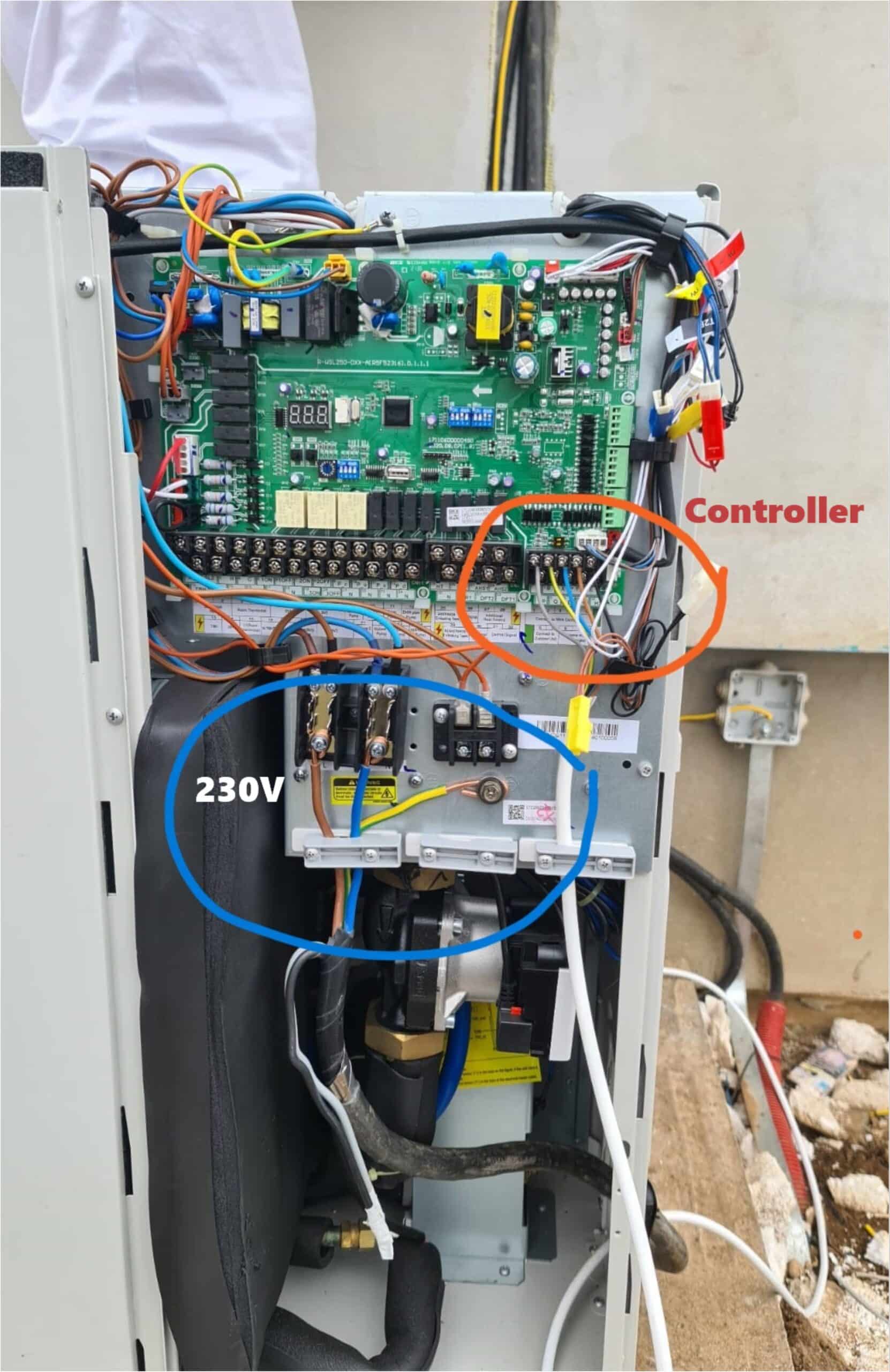 Cabluri 230V controller legare Hyundai monobloc