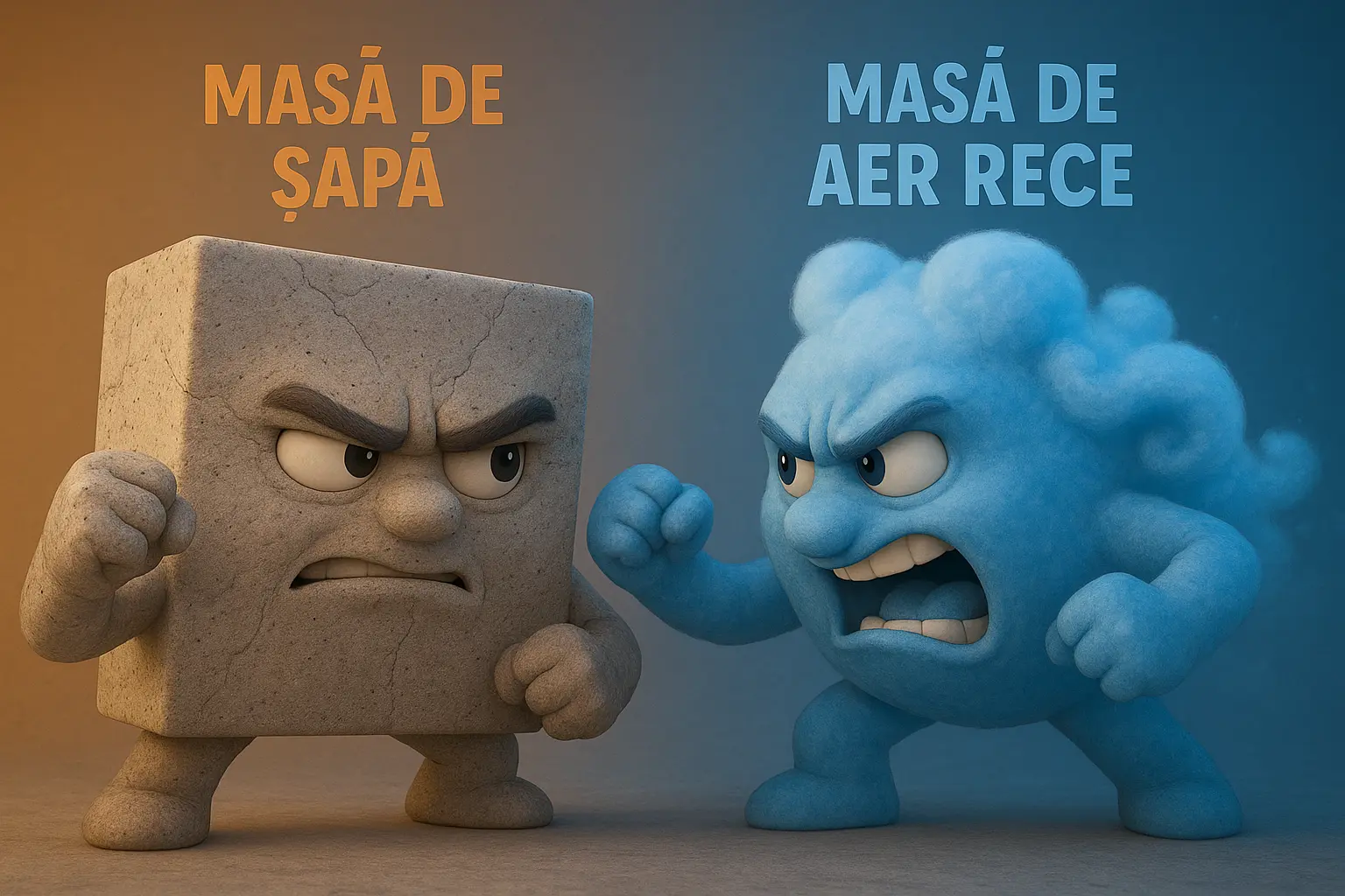Înc?lzire în pardoseal? tone calde vs kg de aer rece