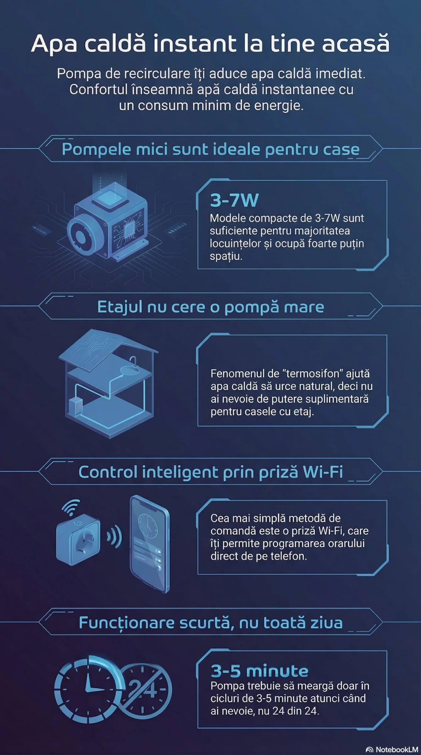 Pompe de recirculare apa calda menajera info