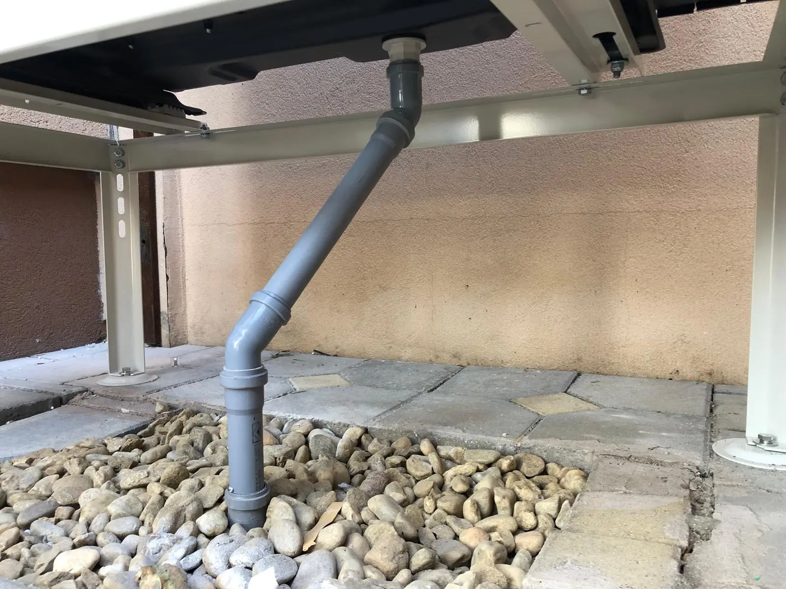 Racord canalizare înainte de izola?ie termic?