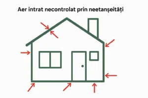 Ventilatie cu recuperare de caldura - neetanseitati anvelopa