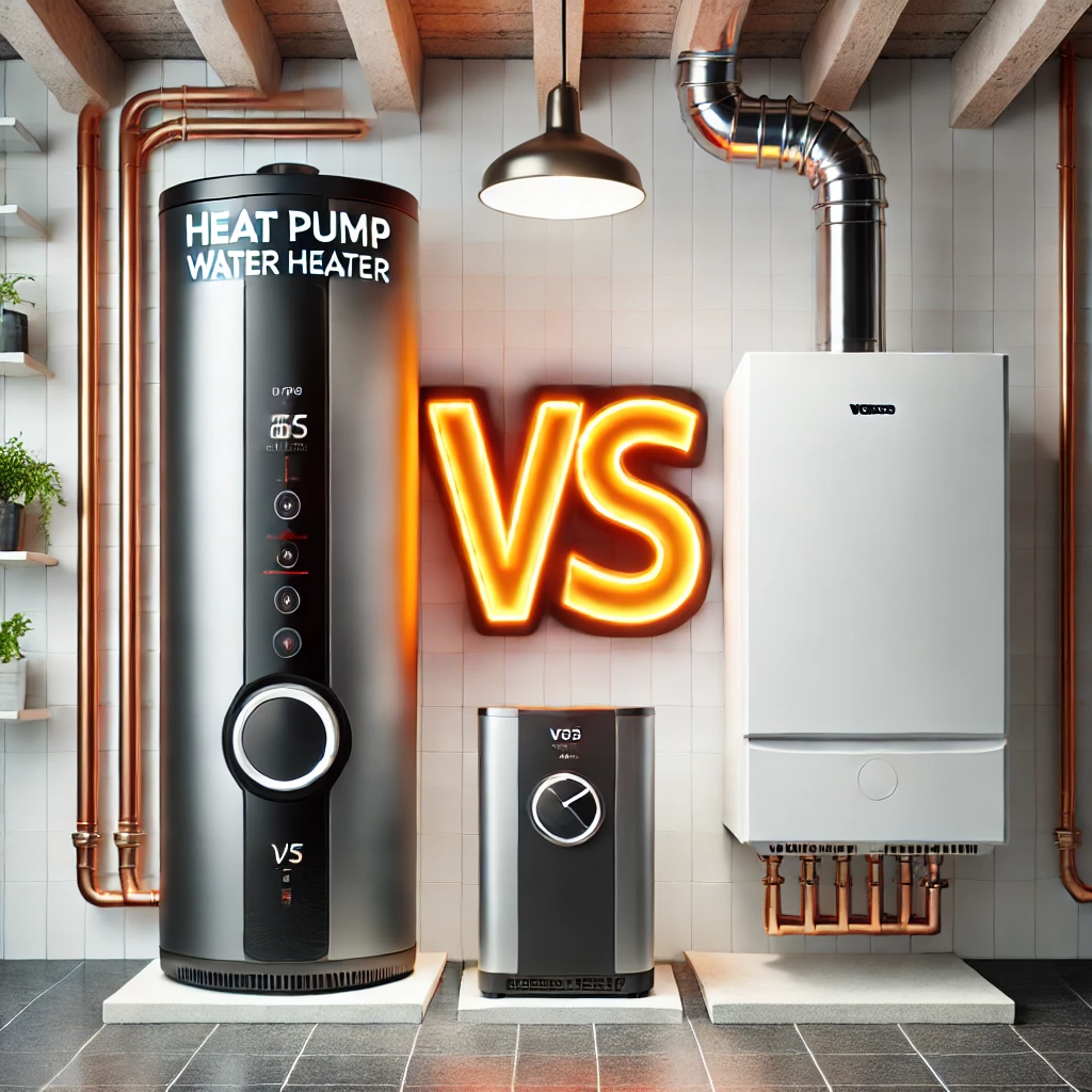 boiler cu pompa de caldura sau centrala pe gaz